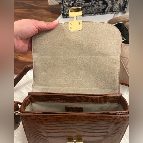 A.P.C Grace bag crossbody lizard embossed leather - Picture 2 of 4